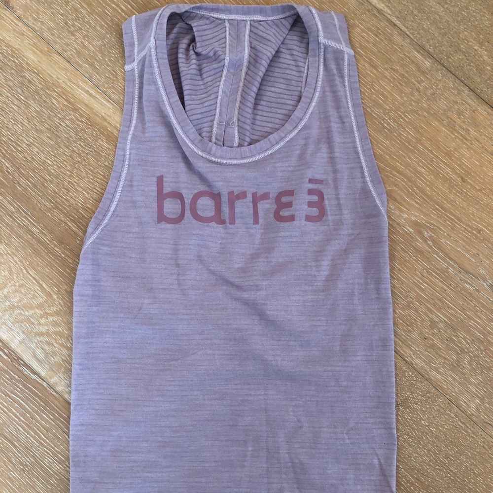 Barre3 x Lululemon tank Size 4